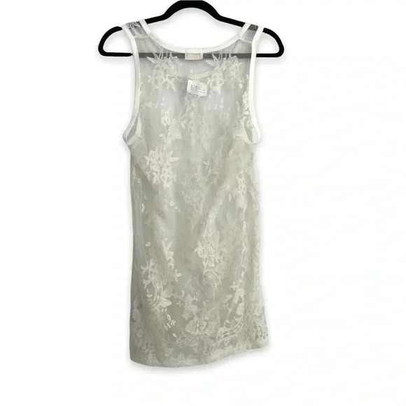 NWT Swimsuit Cover Up White Lace UO Pins & Needles - Picture 2 of 5